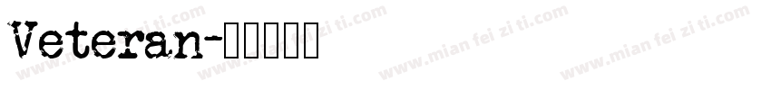 Veteran字体转换