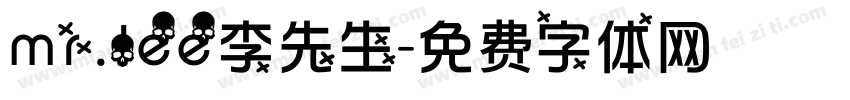 mr.lee李先生字体转换