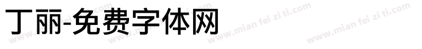 丁丽字体转换