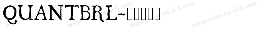QUANTBRL字体转换