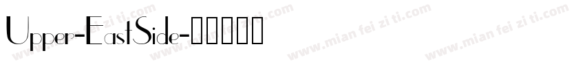 Upper-EastSide字体转换
