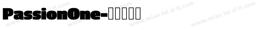 PassionOne字体转换