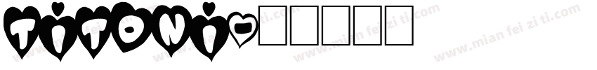 titoni字体转换