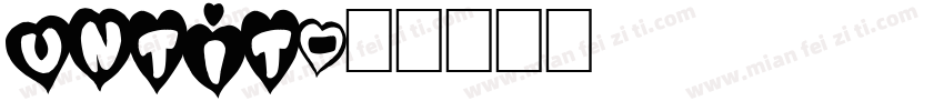 untit字体转换