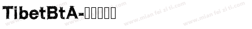 TibetBtA字体转换