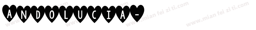 Andolucia字体转换