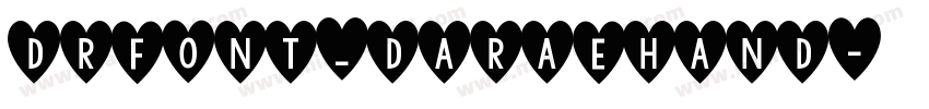 drfont_daraehand字体转换