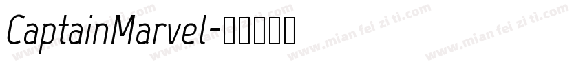 CaptainMarvel字体转换