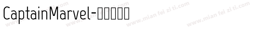 CaptainMarvel字体转换