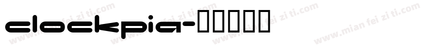 clockpia字体转换