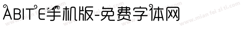 ABITE手机版字体转换