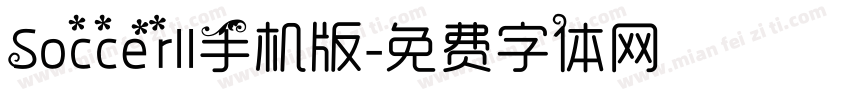 SoccerII手机版字体转换