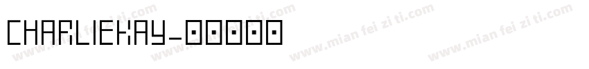 CharlieKay字体转换