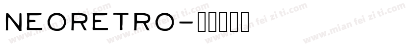 NEORetro字体转换
