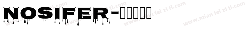 Nosifer字体转换