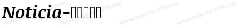 Noticia字体转换