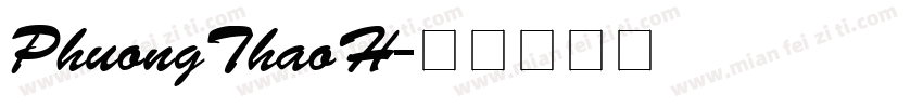 PhuongThaoH字体转换