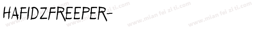 HafidzFreePer字体转换