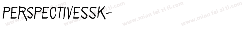 PerspectiveSSK字体转换