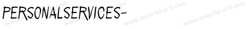 personalservices字体转换