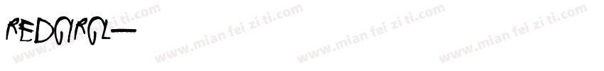 REDCIRCL字体转换