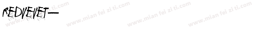 RedVevet字体转换