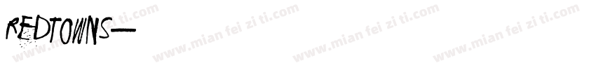 Redtowns字体转换