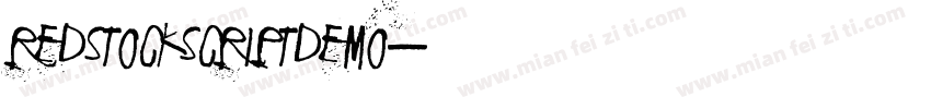redstockscriptdemo字体转换