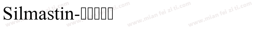 Silmastin字体转换