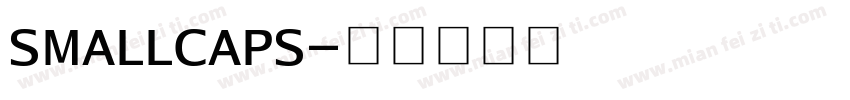 smallcaps字体转换