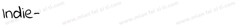 Indie字体转换