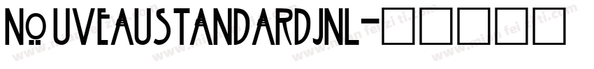 NouveauStandardJNL字体转换