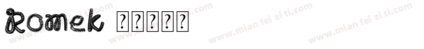 Romek字体转换