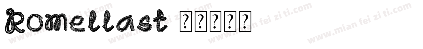 Romellast字体转换