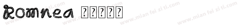 Romnea字体转换