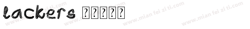 lackers字体转换