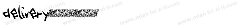 delivery字体转换