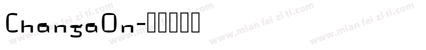 ChangaOn字体转换