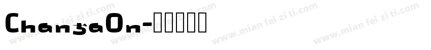 ChangaOn字体转换