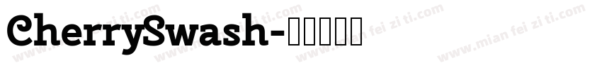 CherrySwash字体转换