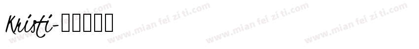 Kristi字体转换