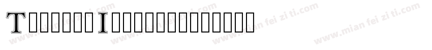 TheodorInitials字体转换