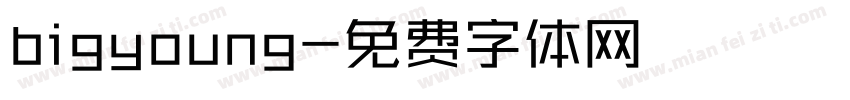 bigyoung字体转换