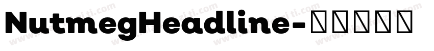 NutmegHeadline字体转换