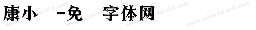 康小丽字体转换