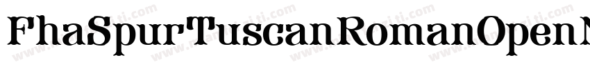 FhaSpurTuscanRomanOpenNcv-Jejx字体转换