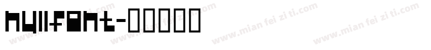 nullfont字体转换