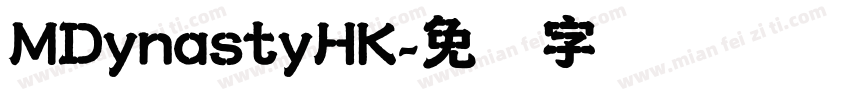 MDynastyHK字体转换