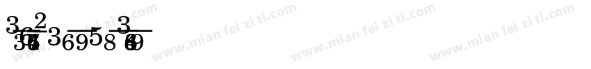 CenturySchlbkCyril字体转换