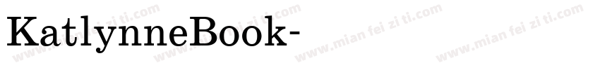 KatlynneBook字体转换